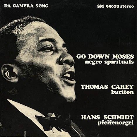 Thomas Carey, Hans Schmidt –Go Down Moses (Negro Spirituals), Ophalen of Verzenden, Gebruikt, 12 inch, Soul of Nu Soul