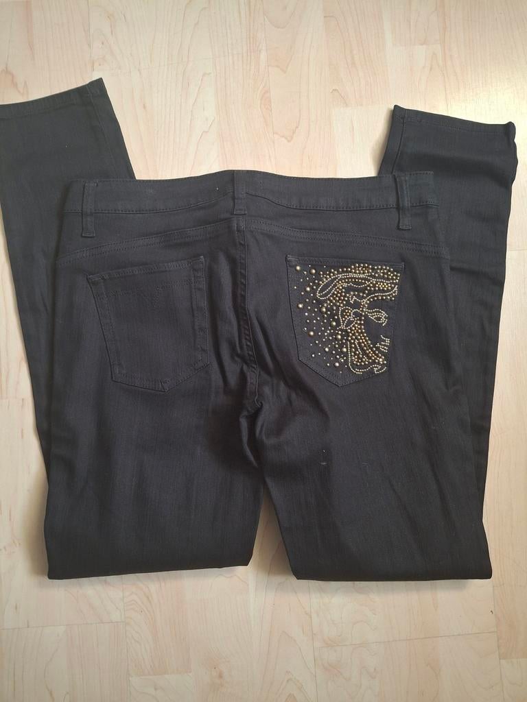 Gianni Versace Jeans - Valt als M, Maat 38/40 (M), Kort, Zwart, Gianni Versace