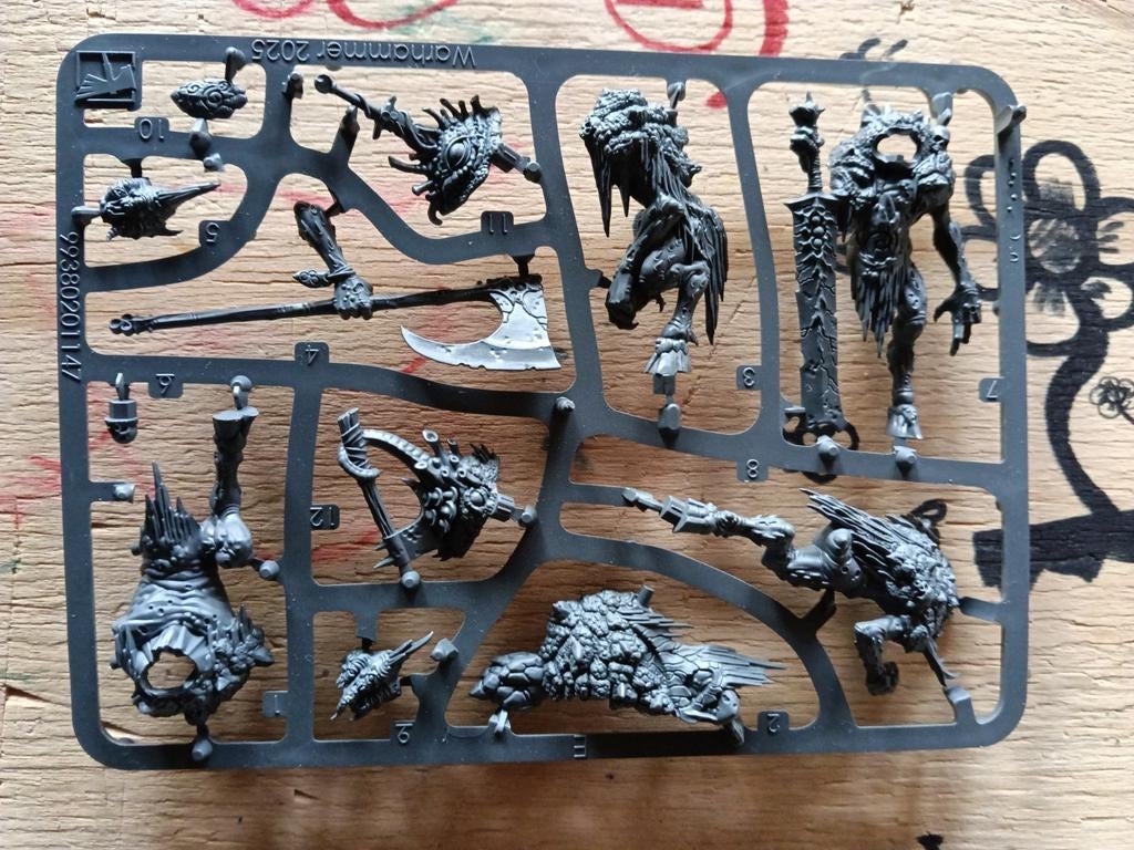 Nurgle uit Darkwater Quest en Maggotkin, nieuw op sprue, Ophalen of Verzenden, Nieuw, Warhammer, Figuurtje(s)