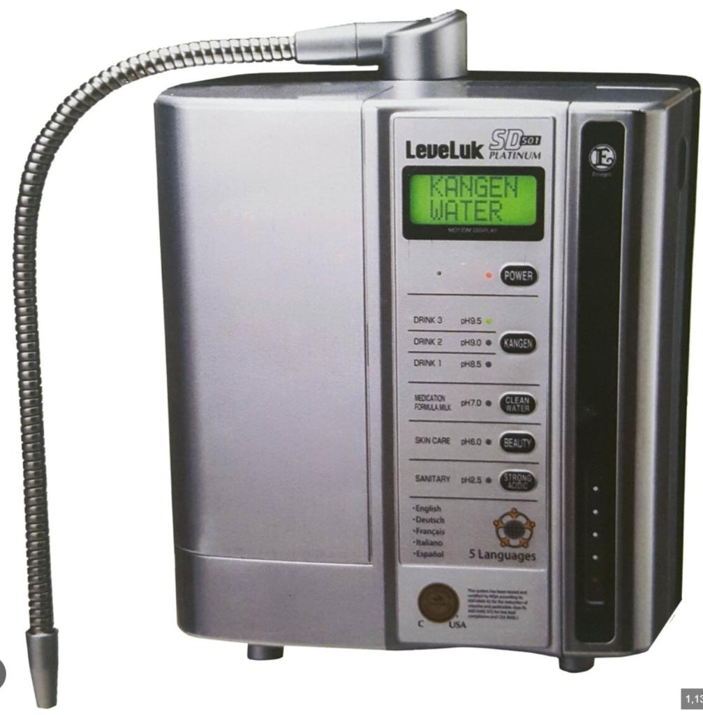 Enagic Leveluk SD501 Platinum Alkanie water Kangen, Ophalen of Verzenden, Zo goed als nieuw