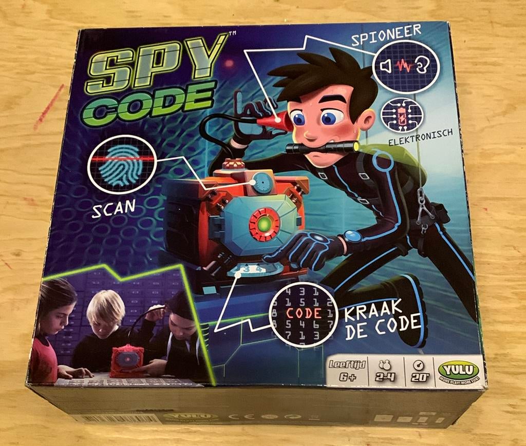 Spy code, Hobby en Vrije tijd, Gezelschapsspellen | Overige, Ophalen of Verzenden, Zo goed als nieuw