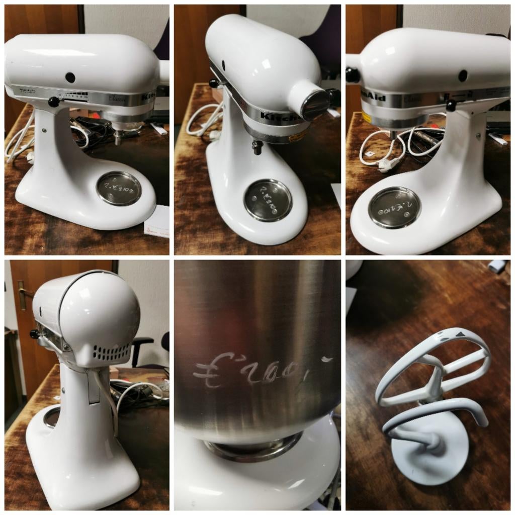 Kitchenaid Classic, 4 liter of meer, Gebruikt, 3 snelheden of meer, Ophalen of Verzenden