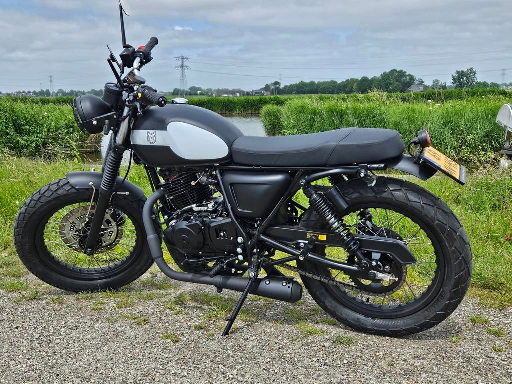 Mutt GT-SR 250 - Stoere Scrambler!, Mutt, Particulier, 1 cilinder, Naked bike