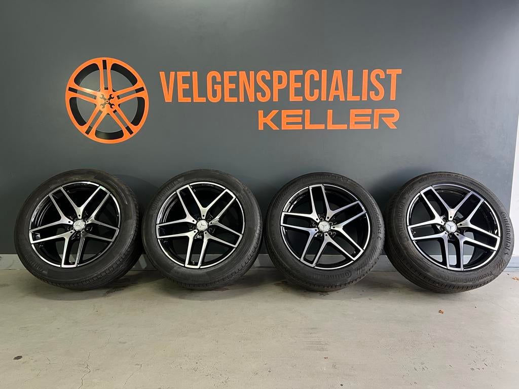 Mercedes GLE Coupe 21 inch AMG breedset velgen 5x112 Zgan, Gebruikt, Banden en Velgen, Zomerbanden, 21 inch