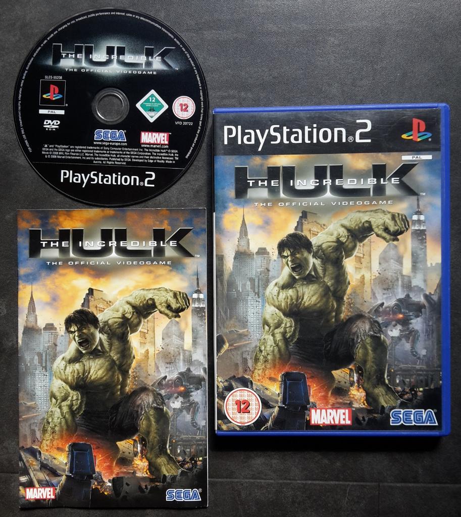 PS2 - The Incredible Hulk - PlayStation 2, Avontuur en Actie, 1 speler, Ophalen of Verzenden, Zo goed als nieuw
