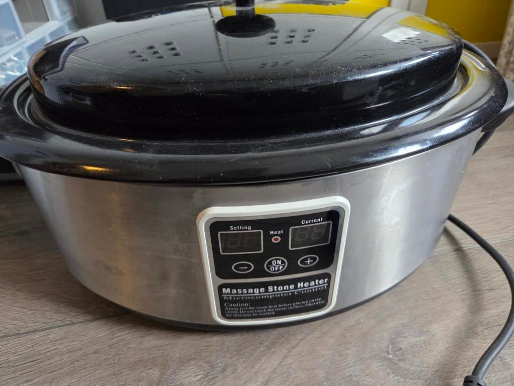 Z.g.a.n Hot stone warmer compleet, Ophalen, Zo goed als nieuw, Hotstone