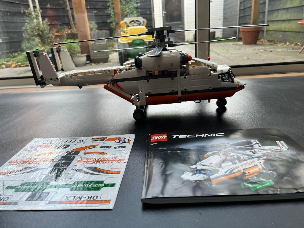 Helikopter - Technic Lego 42052 (compleet), Ophalen of Verzenden, Gebruikt, Complete set, Lego
