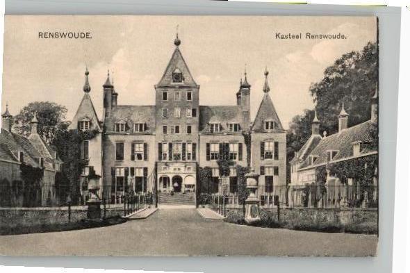 Kasteel Renswoude  Nauta, Ophalen of Verzenden, Voor 1920, Ongelopen, Utrecht