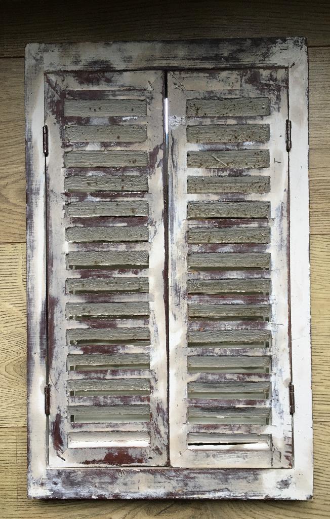 Louvredeurtjes met spiegel inside, Ophalen, Rechthoekig, Minder dan 50 cm, Minder dan 100 cm