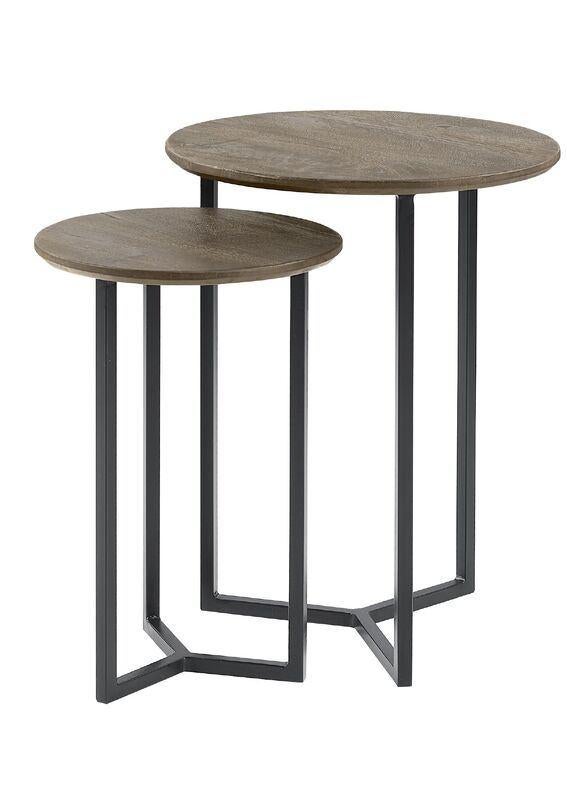 Bijzettafelset Gatteo | Pronto Wonen, Ophalen, Minder dan 45 cm, Minder dan 55 cm, Rond