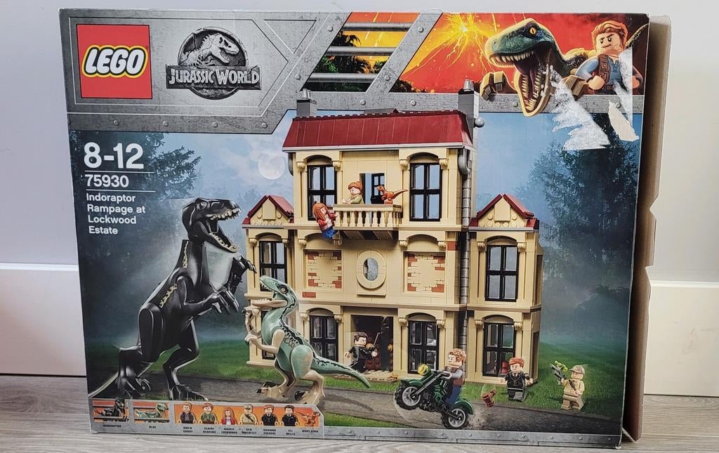 Lego Jurassic World 75930 Indoraptor Rampage at Lockwood Est, Ophalen of Verzenden, Zo goed als nieuw