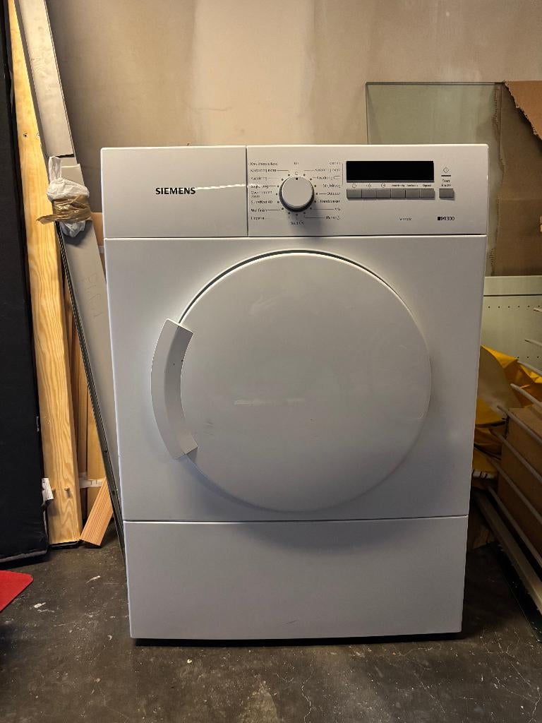 Siemens iQ300 wasdroger – 7 kg – werkt goed, Ophalen, 6 tot 8 kg, Minder dan 85 cm, Zo goed als nieuw