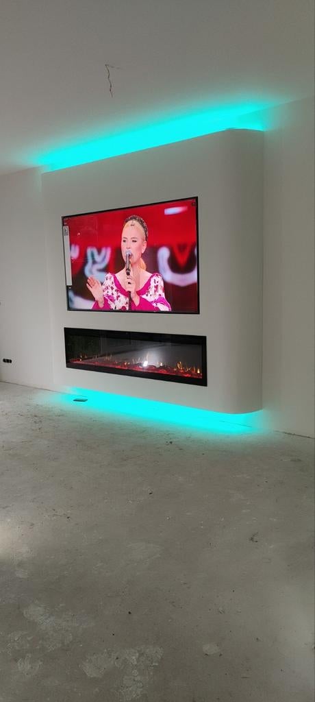Tv kast , sfeerhaard, Cinewall, Ophalen of Verzenden