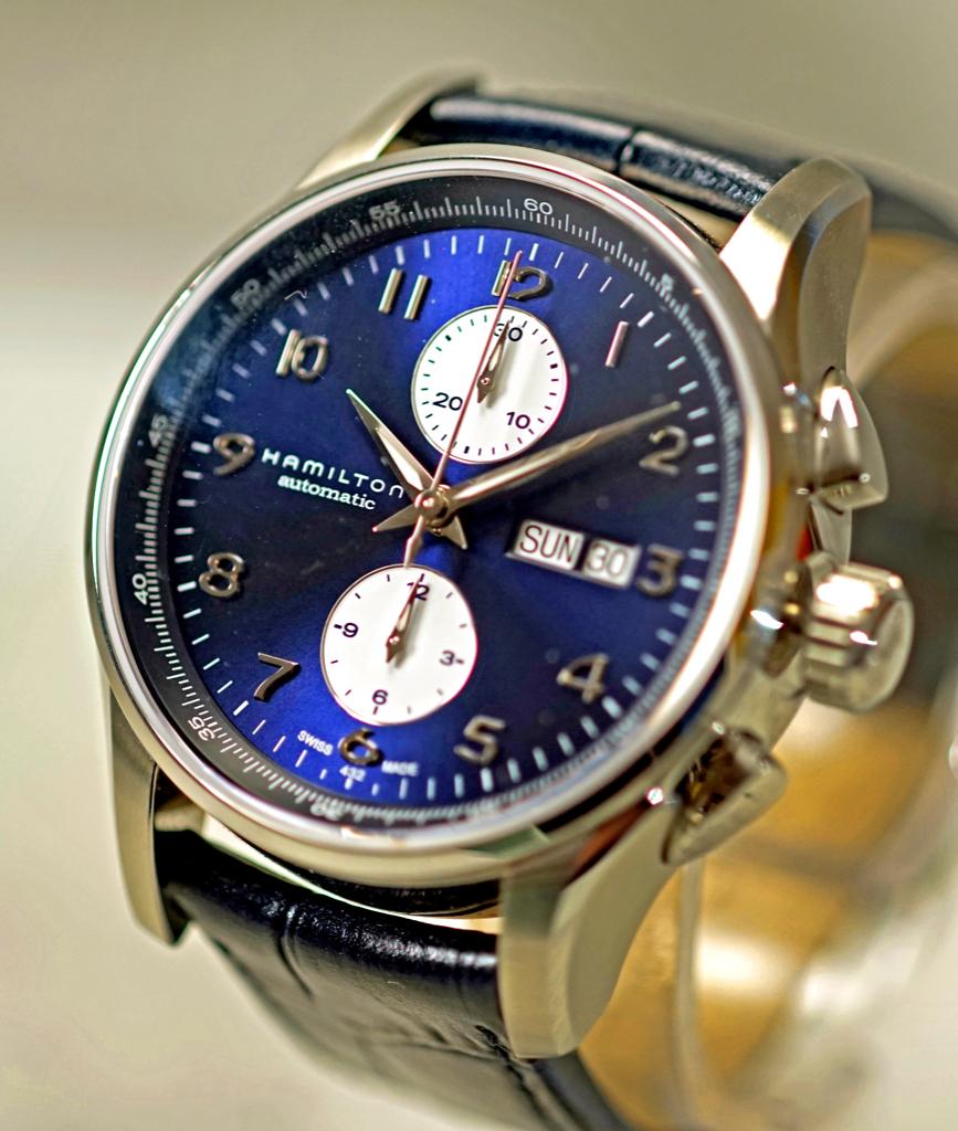 Hamilton Jazzmaster Maestro H32766643, Sieraden, Tassen en Uiterlijk, Horloges | Heren, Zo goed als nieuw, Polshorloge, Overige merken