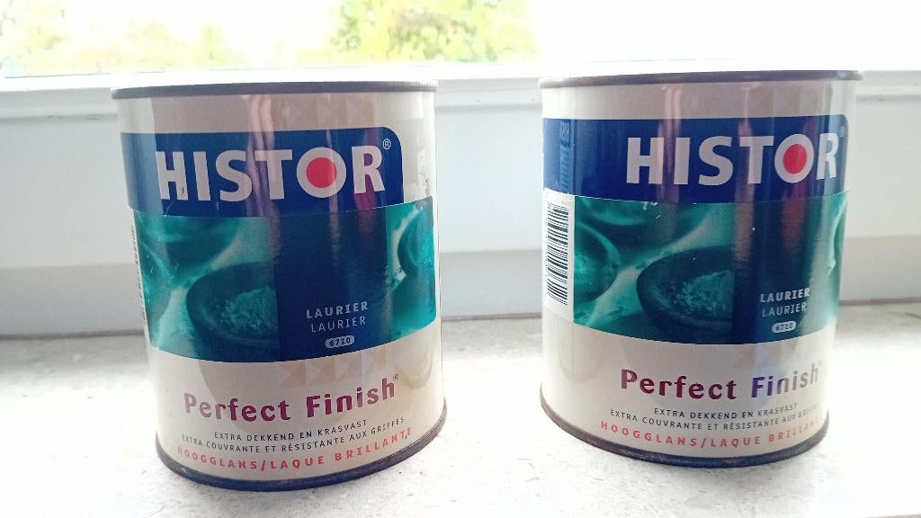 Histor verf groen, Nieuw, Ophalen of Verzenden, Verf, Minder dan 5 liter