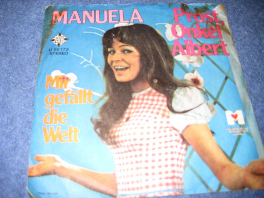 Manuela: Prost Onkel Albert, Ophalen of Verzenden, Zo goed als nieuw, Pop, Single