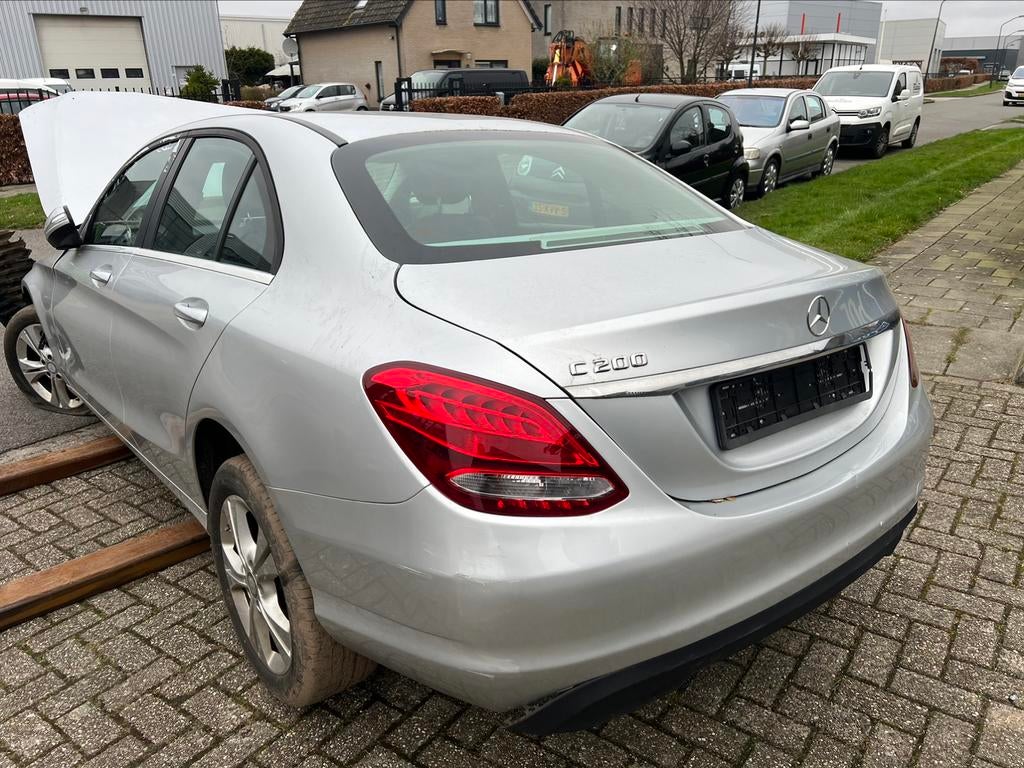 Mercedes Cklasse w205. 2013 tot 2020. C200se autom demontage, Gebruikt, Achterklep, Mercedes-Benz, Ophalen of Verzenden