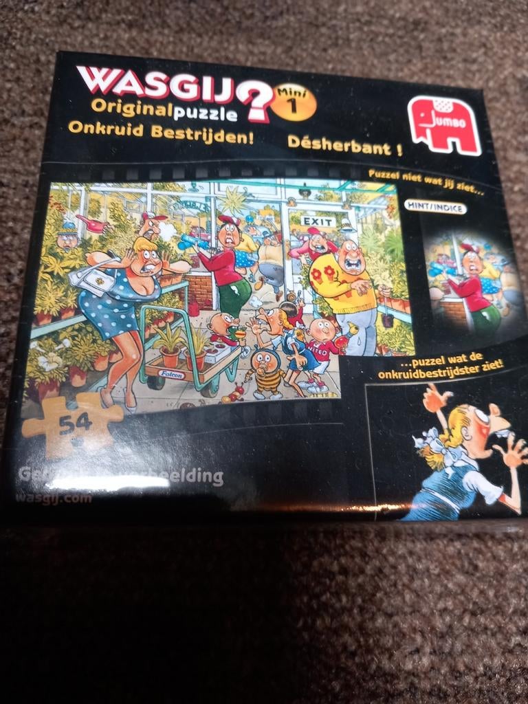 Wasgij puzzel (nieuw) 54 stukjes, Ophalen of Verzenden, Minder dan 500 stukjes, Nieuw