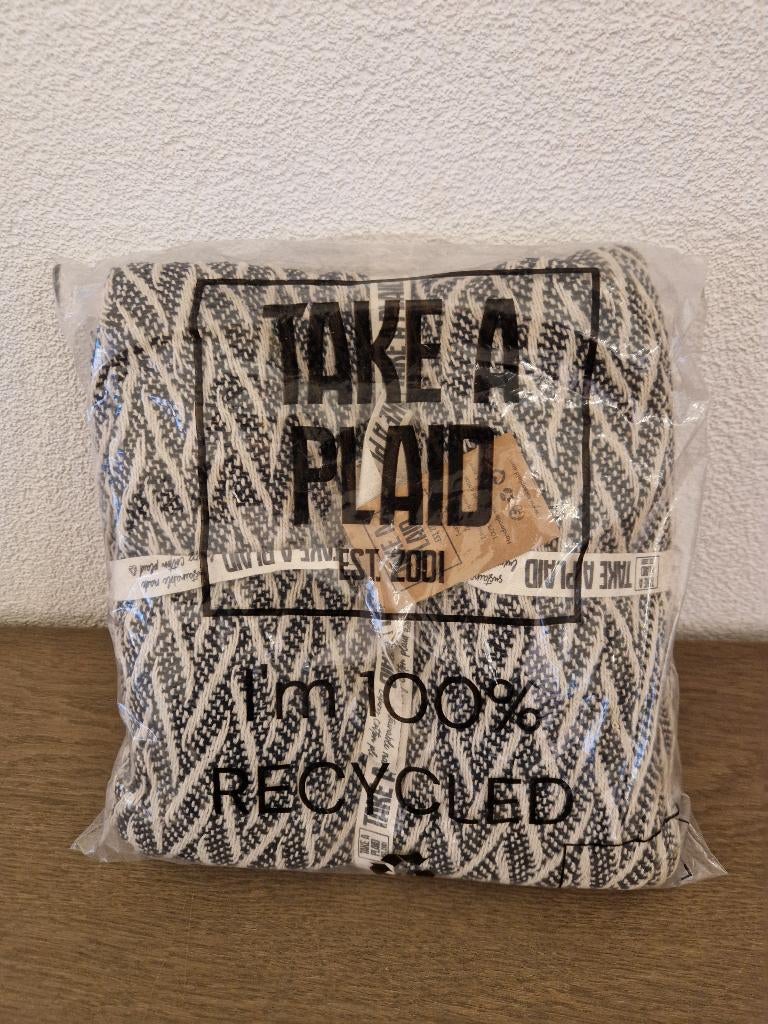 Take a plaid Deken Woondeken, Ophalen of Verzenden, Nieuw