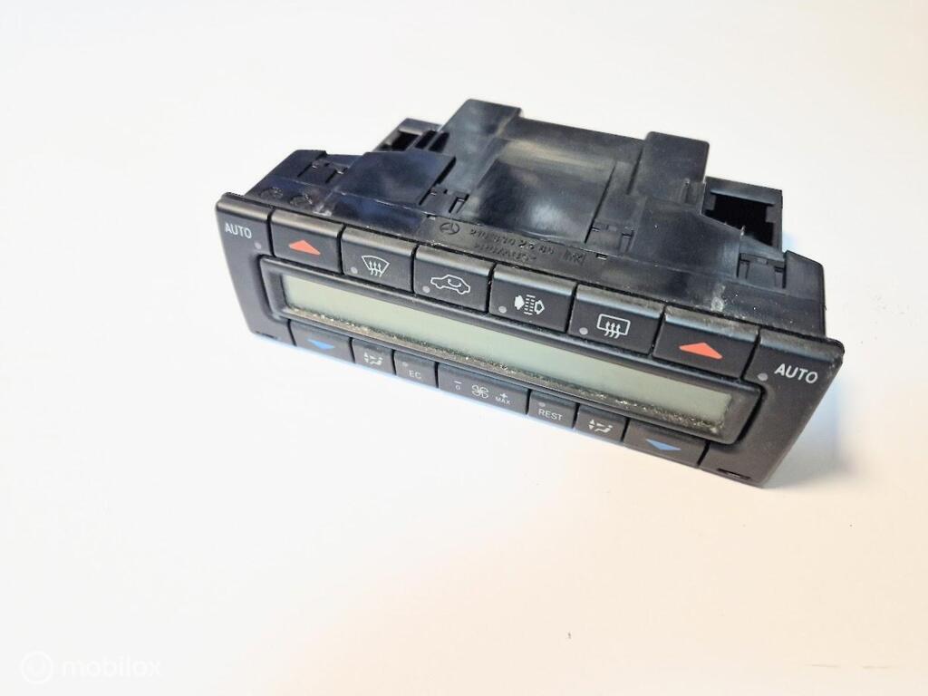 Airco bedieningspaneel E-klasse W210 ('95-'02) 2108302385, Auto-onderdelen, Gebruikt, Mercedes-Benz, Ophalen of Verzenden, Mercedes-Benz