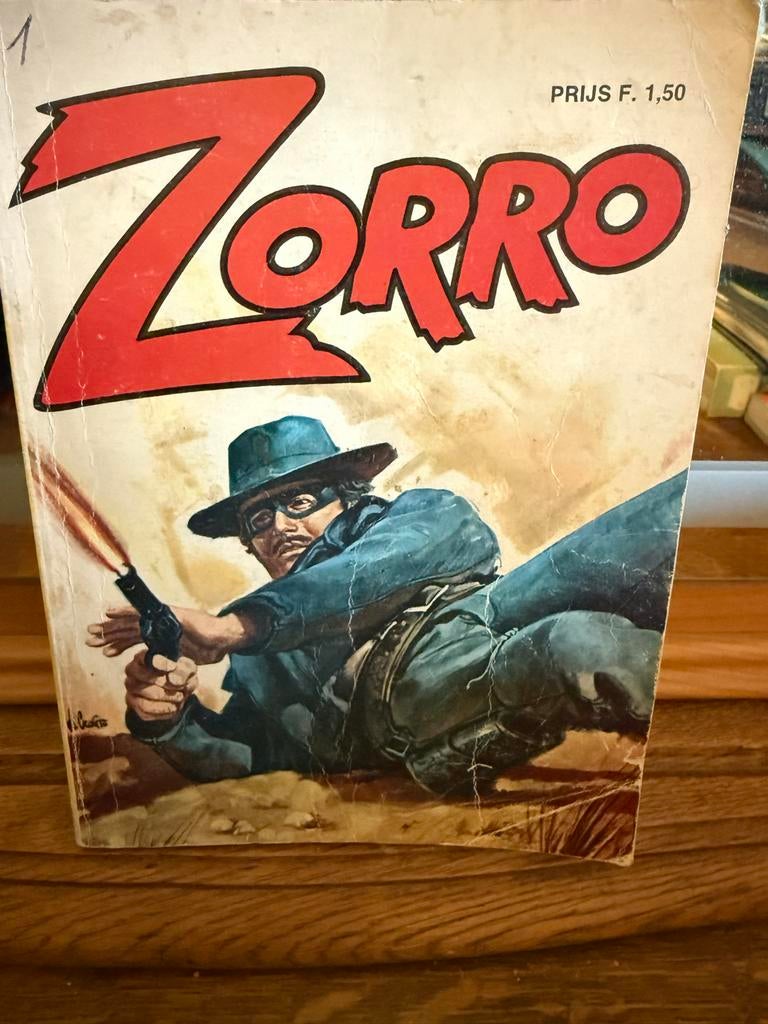 Zorro Stripboek - Uitgave Nooit Gedacht, Eén stripboek, Ophalen of Verzenden, Gelezen