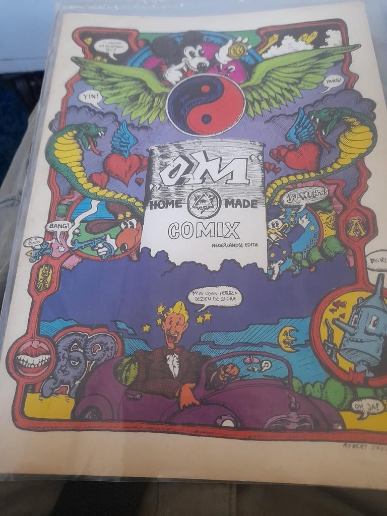 Zeldzame OM Home Made Comix - Nederlandse Editie, Eén stripboek, Ophalen of Verzenden, Gelezen, Robert Crumb
