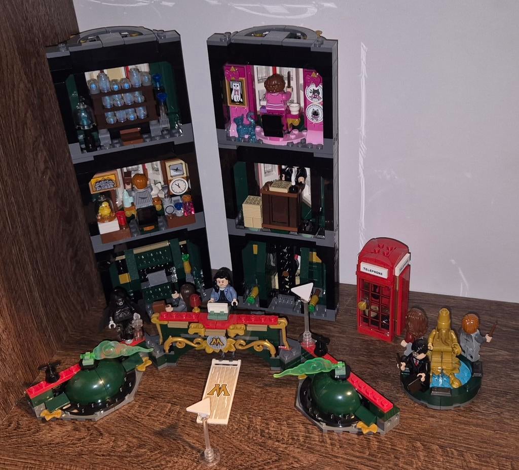 LEGO Harry Potter Ministerie van Magie 76403, Ophalen of Verzenden, Zo goed als nieuw, Complete set, Lego