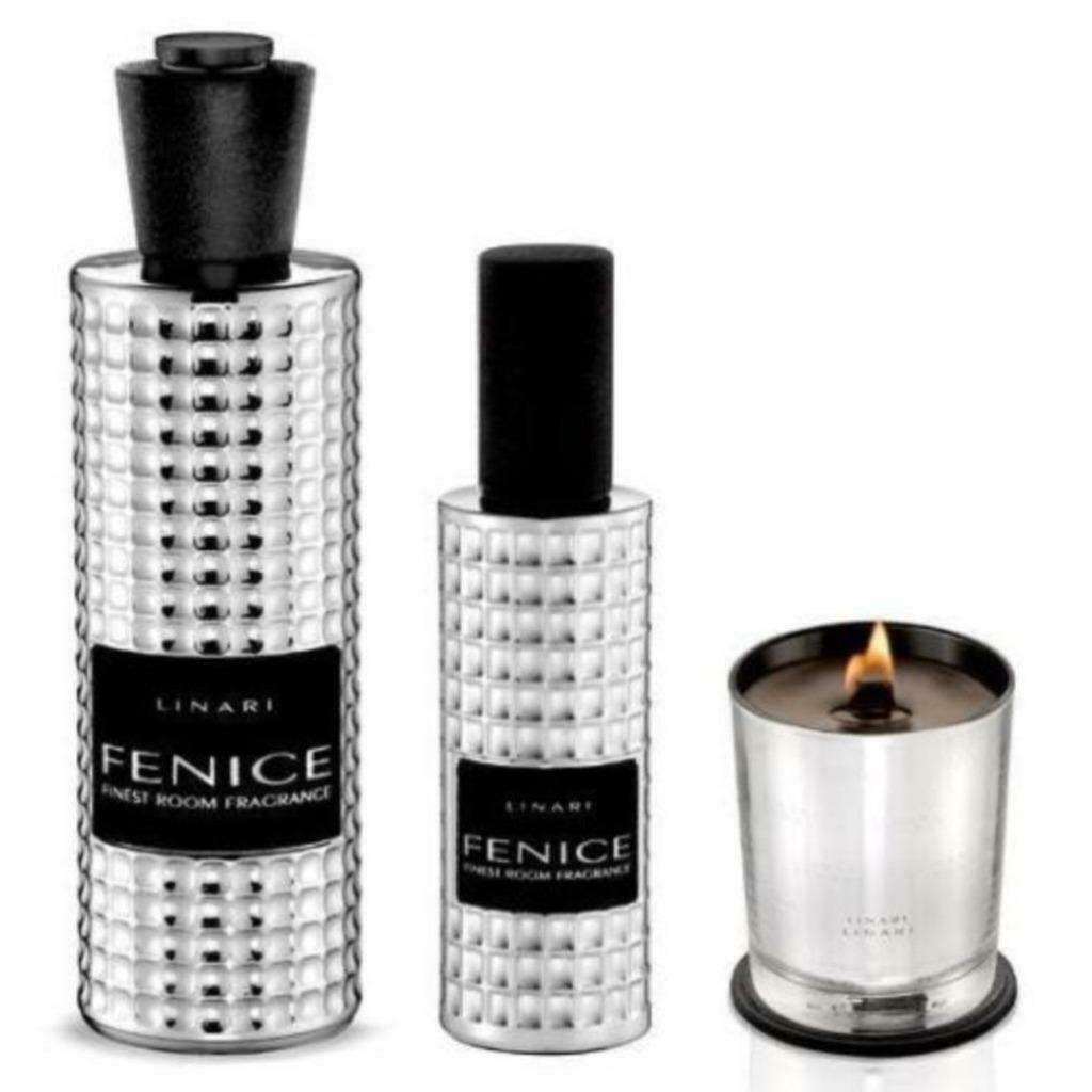 Linari SET Fenice - huisparfum zilver, Ophalen of Verzenden, Nieuw