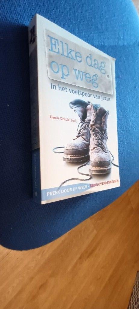 Elke dag op weg/Verder op weg/in het voetspoor van Jezus, Boeken, Ophalen of Verzenden, Gelezen, Denise Deloizier (red.), Christendom | Protestants