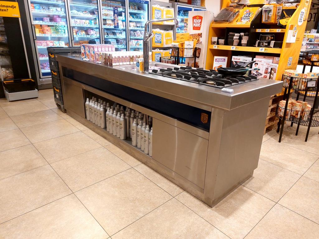 Professioneel Kookeiland - Horeca Keuken, Zakelijke goederen, Horeca | Keukenapparatuur, Ophalen, Nieuw zonder verpakking, Fornuis, Frituur en Grillen