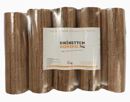 Nestro Briketten - Prijs inclusief levering - 100% Eiken -, 6 m³ of meer, Ophalen, Eikenhout, Blokken
