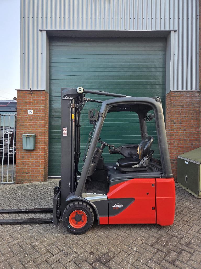 LINDE E16C-02 (386) 2017.! Triplex mast 4625mm met sideshift, Linde, Heftruck, Ophalen of Verzenden, 1000 tot 2000 kg