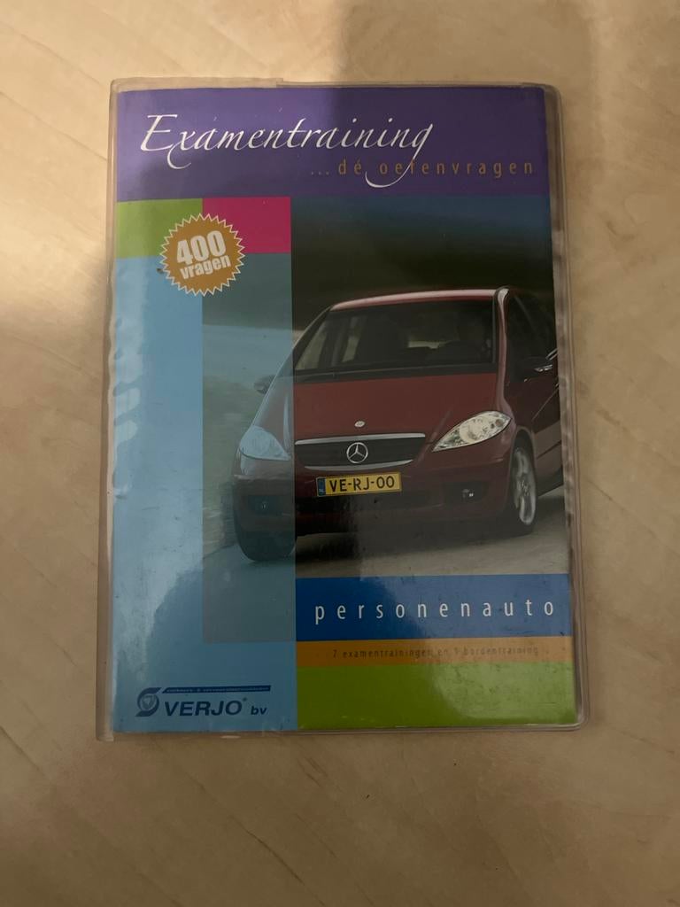 Examentraining Auto - Verjo BV, Boeken, Ophalen of Verzenden, Zo goed als nieuw, Algemeen
