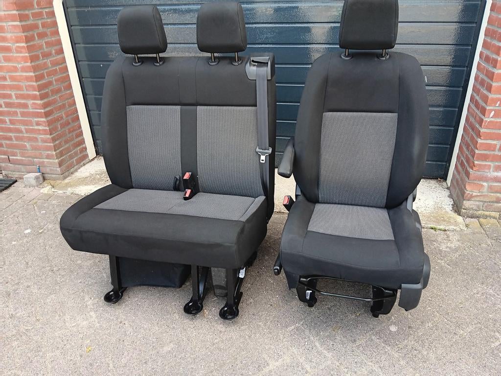 Bijrijdersbank + bestuurdersstoel Peugeot expert, Auto-onderdelen, Interieur en Bekleding, Ophalen, Gebruikt, Opel