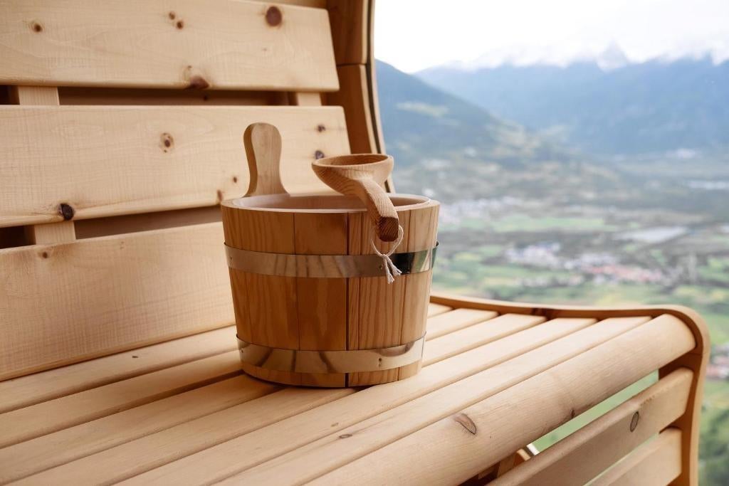 Sauna Panorama - Unieke Barrel Sauna!, Sport en Fitness, Sauna, Ophalen, Fins of Traditioneel, Wellnessandgarden, Nieuw