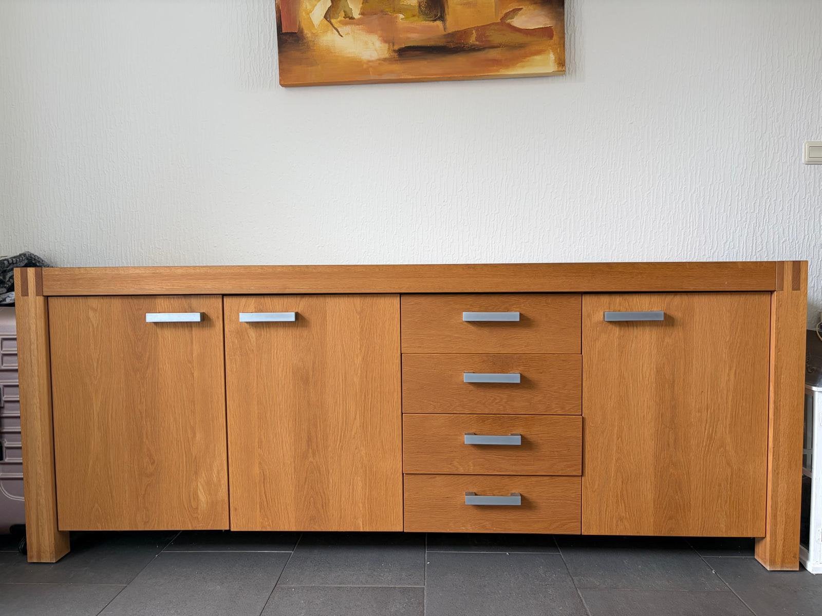 Eiken meubels Dressoir/TV Meubel/Eettafel/Salontafel -, Ophalen