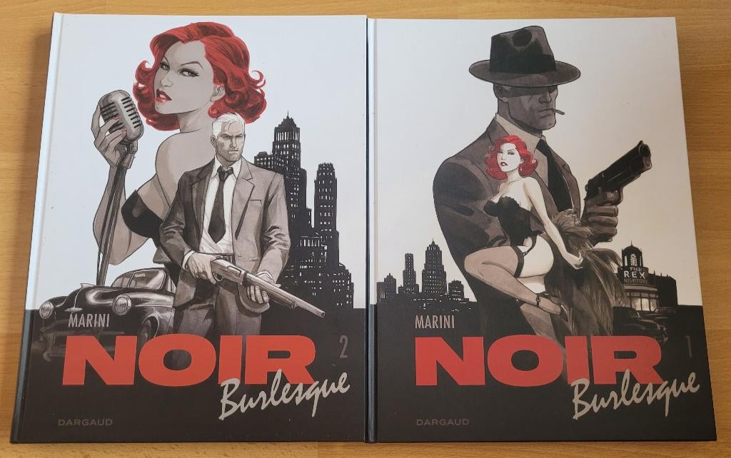 Noir Burlesque 1 en 2, Boeken, Strips | Comics, Ophalen, Amerika, Dargaud, Zo goed als nieuw