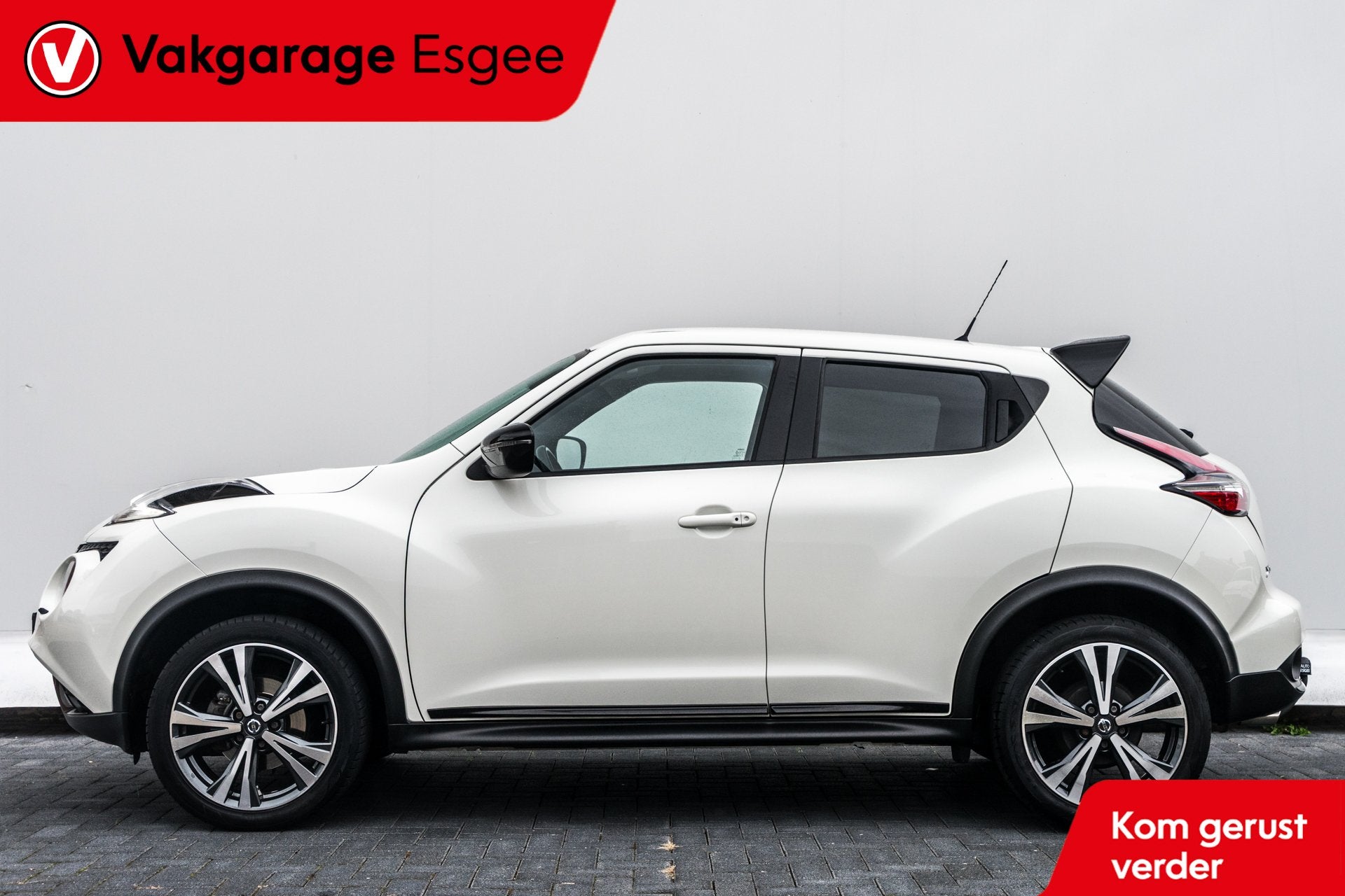 Nissan Juke 1.2 116 PK DIG-T S/S N-Connecta | Ned Auto | Tre, Auto's, 639 kg, Met garantie (alle), 116 pk, Wit