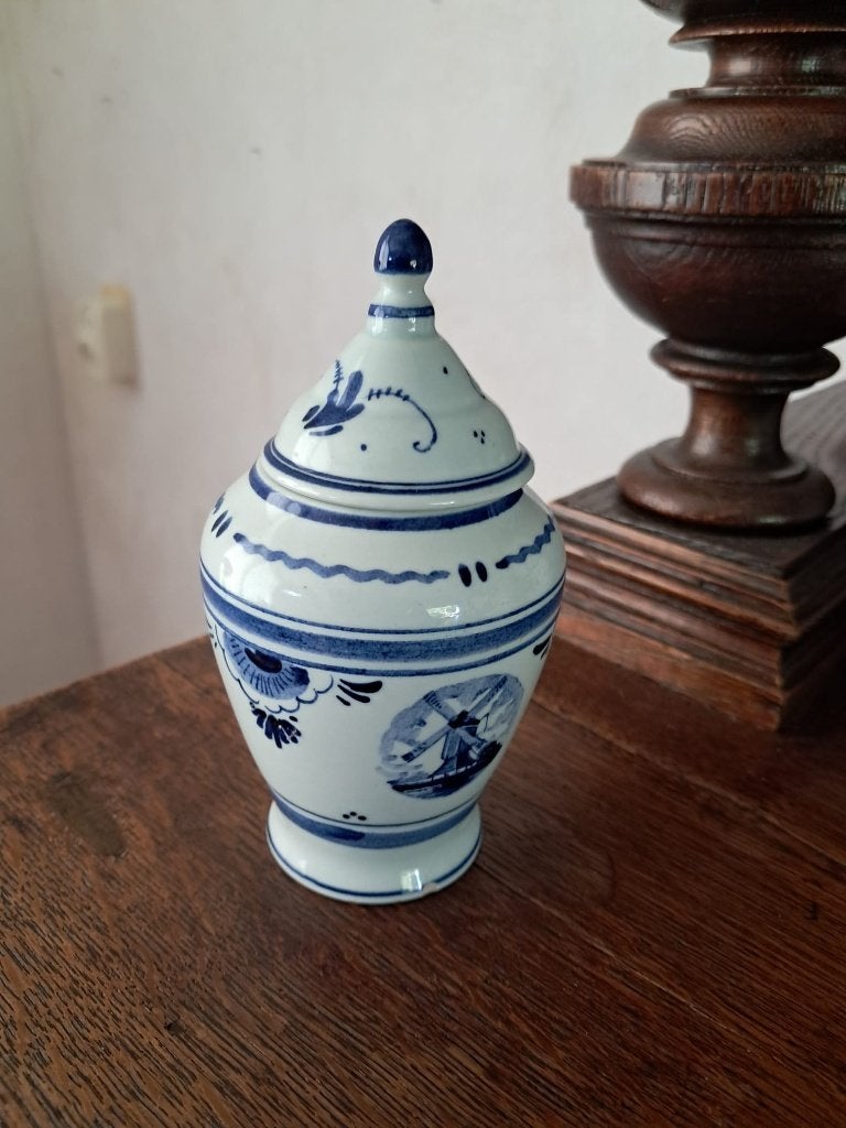 blauw wit servies, Antiek en Kunst, Ophalen of Verzenden
