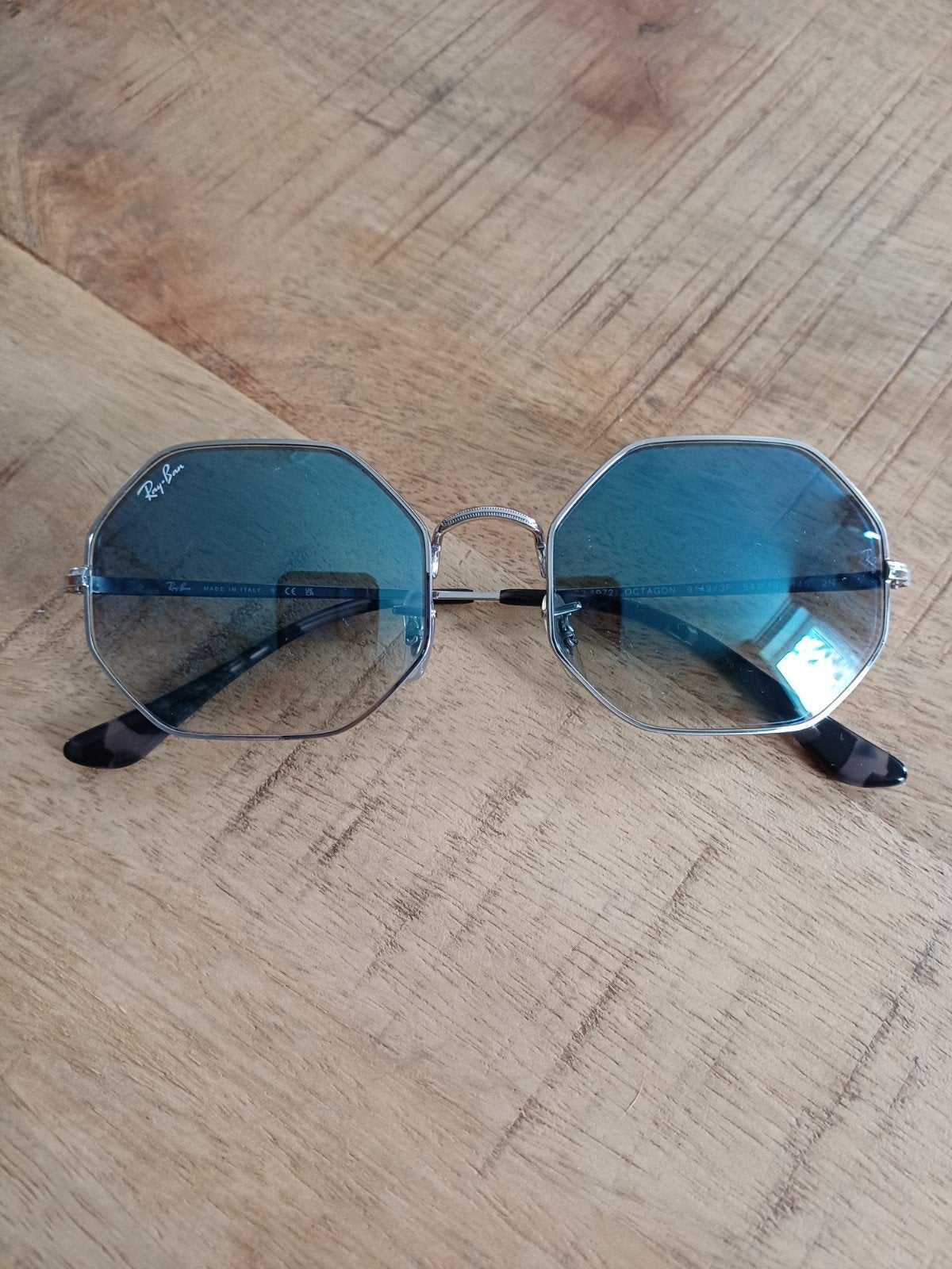 Ray-Ban Octagon 1972 RB1972 91493F Zonnebril, Ophalen of Verzenden