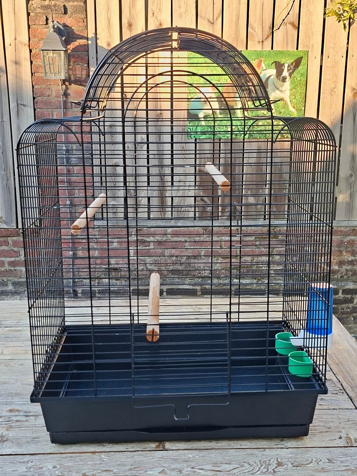 Vogelkooi compleet, Dieren en Toebehoren, Ophalen, Metaal, Vogelkooi