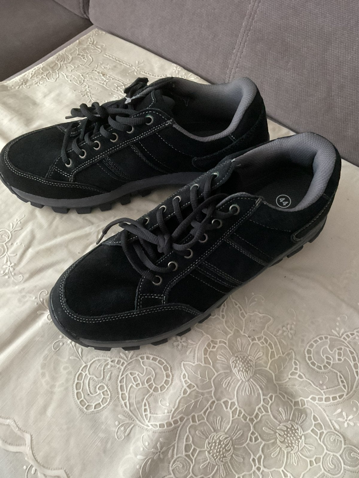 Black natural suede, Kleding | Heren, Ophalen, Zo goed als nieuw