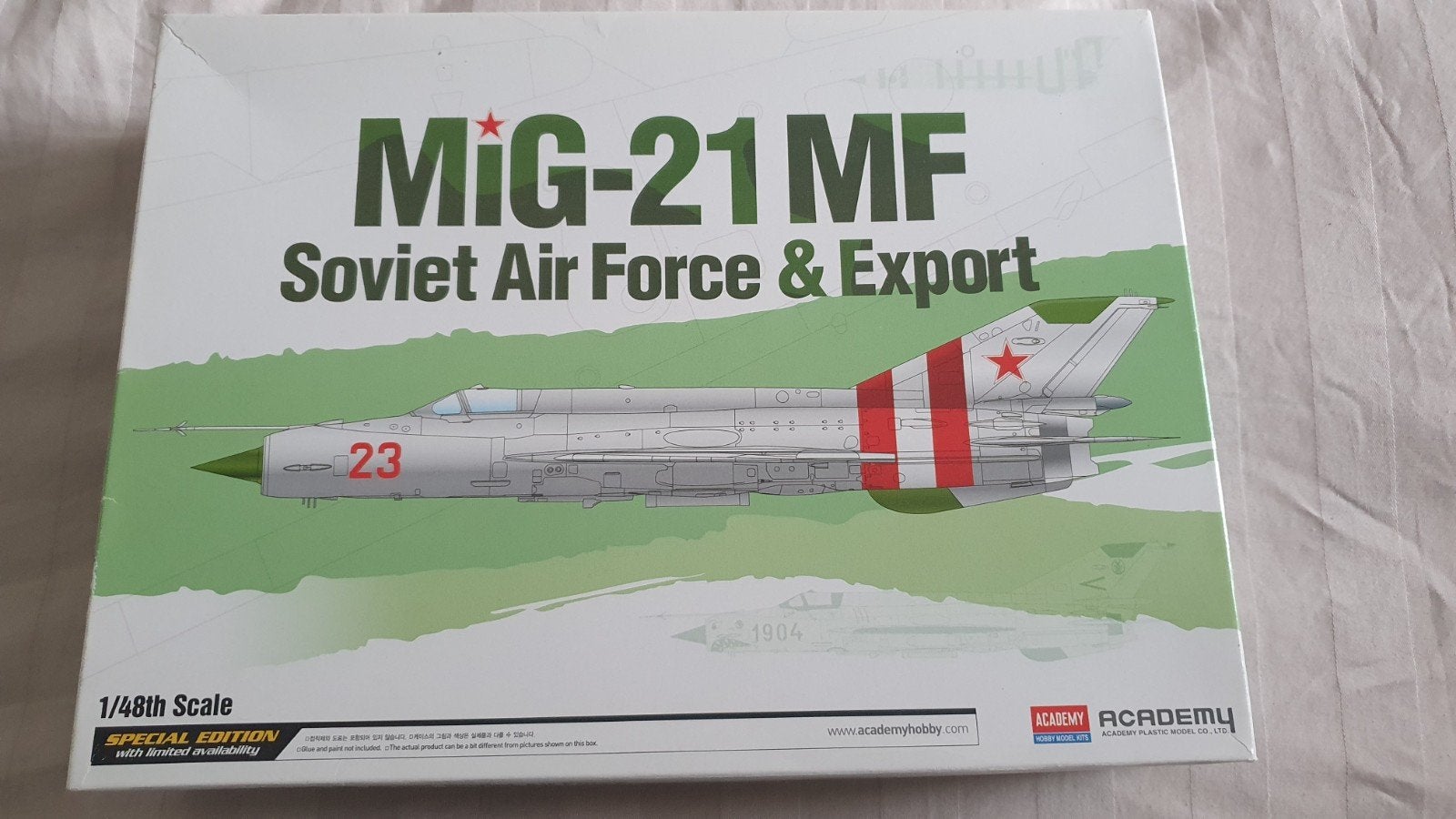 Academy 1/48 MiG-21 MF Soviet AF & export, Overige merken, Nieuw, Ophalen of Verzenden, Groter dan 1:72