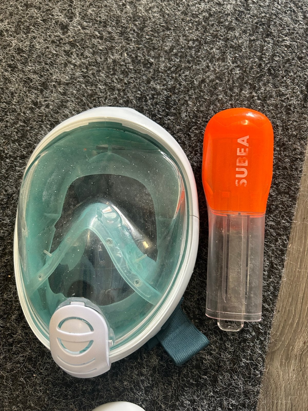 Snorkelmasker SUBEA en Campex - Kindermaat Decathlon, Watersport en Boten, Ophalen of Verzenden, Gebruikt, Snorkelmasker