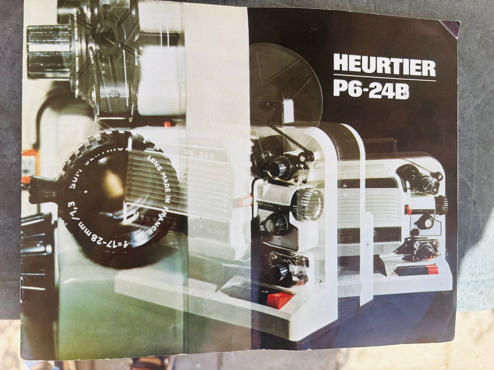 Heurtier P6-24B Bi-Film Projector - Vintage 8mm/Super 8, Ophalen, Gebruikt, Overige technologieën, Overige resoluties