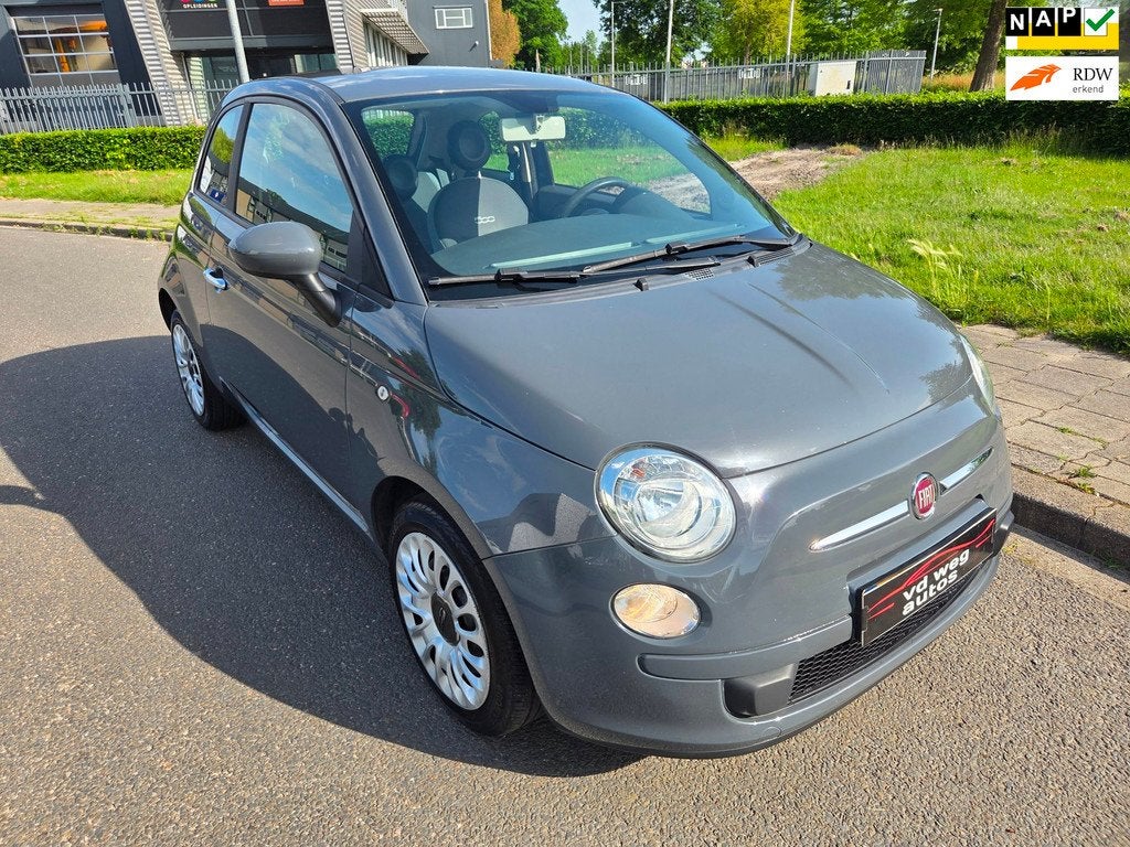 Fiat 500 1.0 TwinAir Pop airco, Voorwielaandrijving, Electronic Stability Program (ESP), Gebruikt, Euro 6
