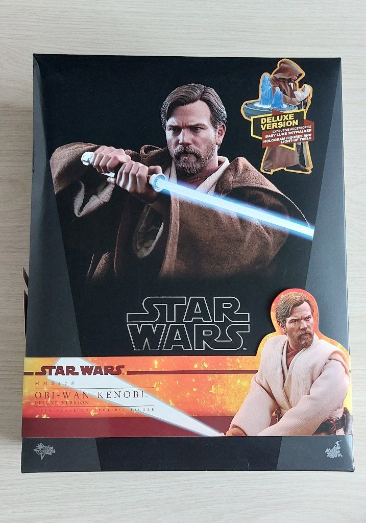 Hot toys obi wan kenobi rots, Ophalen of Verzenden, Gebruikt, Actiefiguurtje