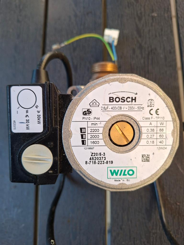 Circulatiepomp wilo, Ophalen, Zo goed als nieuw, Cv-ketel of Combi-ketel