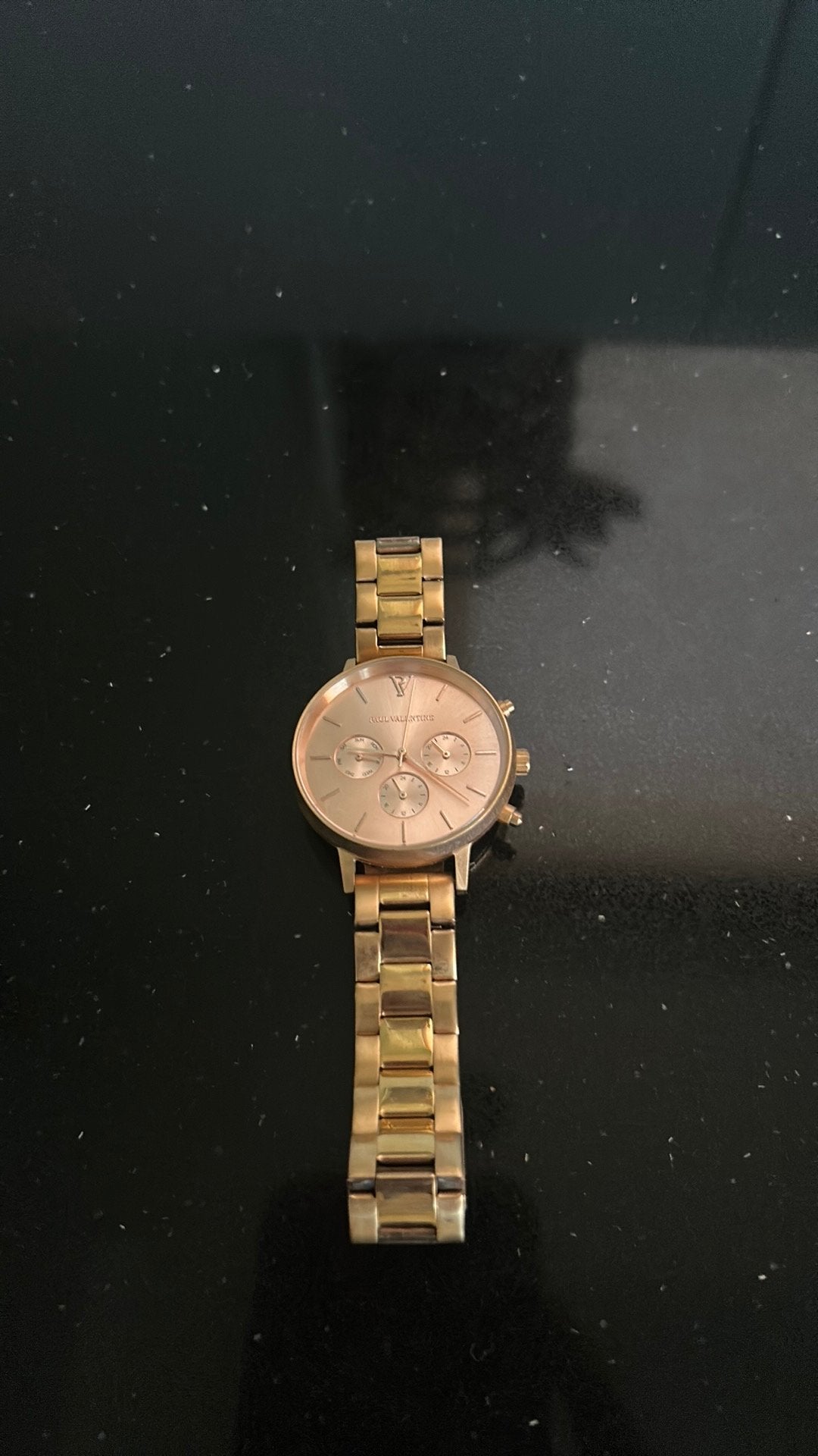 Paul Valentine horloge rose gold, Staal, Gebruikt, Staal, Polshorloge