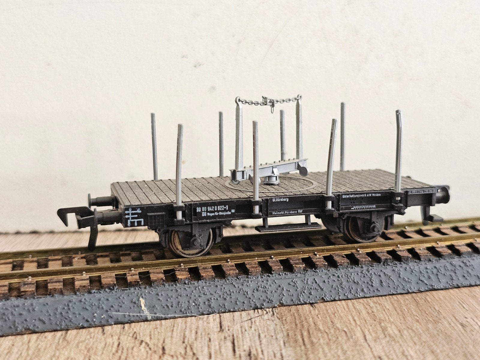 Fleischmann rongenwagen in nette staat, Hobby en Vrije tijd, Gebruikt, Wagon, Ophalen of Verzenden, Fleischmann